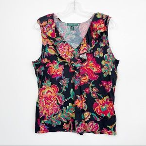 Lauren by Ralph Lauren sleeveless blouse